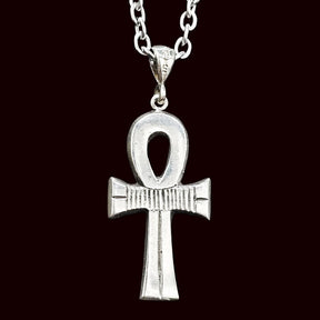 Ankh Cross of Life Pendant in Silver 5 x 2.5 cm 7 g Art 618 - Bricks Masons