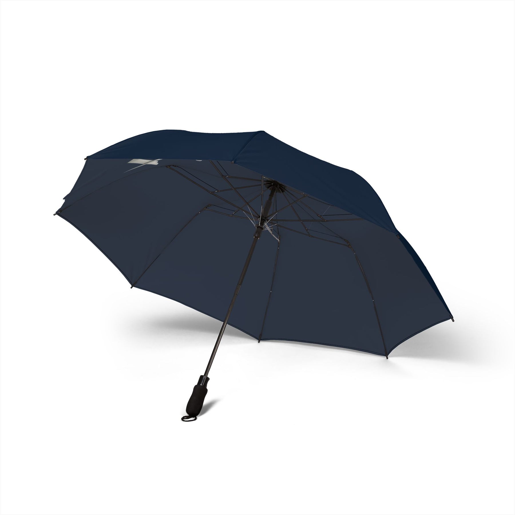 Master Mason Blue Lodge Umbrella - Silver Square & Compass Emblem - Bricks Masons