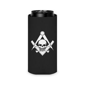 Widows Sons Can Cooler - Skull & Bones With Square & Compass - Bricks Masons