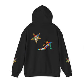 OES Hoodie - Faith Truth & Love with The Colorful Eastern Star - Bricks Masons