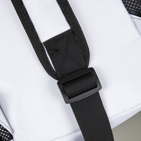 Daughters of Sphinx Crossbody Bag - White With Multiple Pockets - Bricks Masons