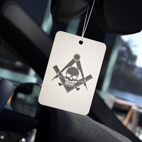 Widows Sons Car Air Freshener - Skull Symbol Freshness - Bricks Masons