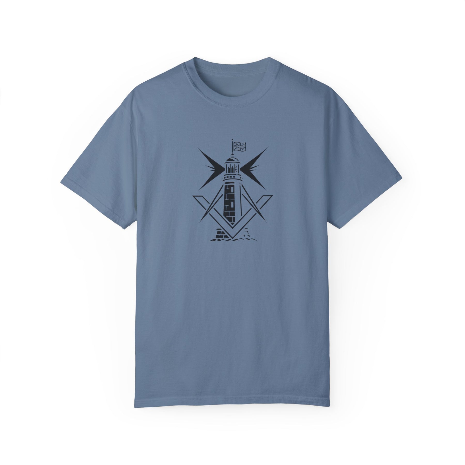 Master Mason Craft T-Shirt - United Kingdom Beacon of Brotherhood - Bricks Masons
