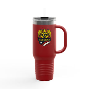 Master Mason Blue Lodge Ringneck Tumbler - Veteran Mason