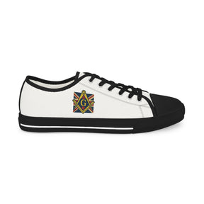 Master Mason Craft Sneaker - Low Top Sneaker Black & White S&C G - Bricks Masons
