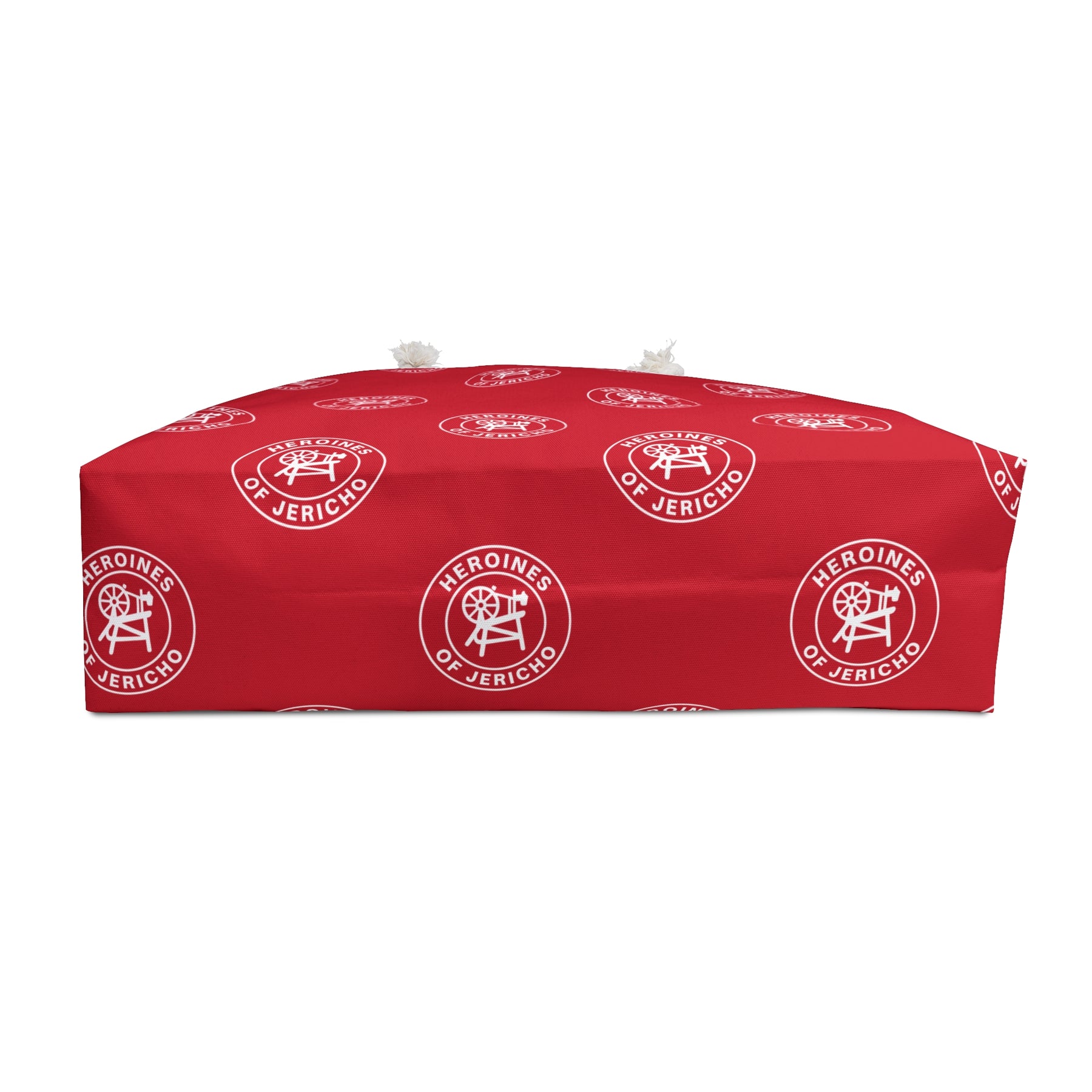 Heroines of Jericho Travel Bag - Weekender Bag Red Spun Polyester - Bricks Masons