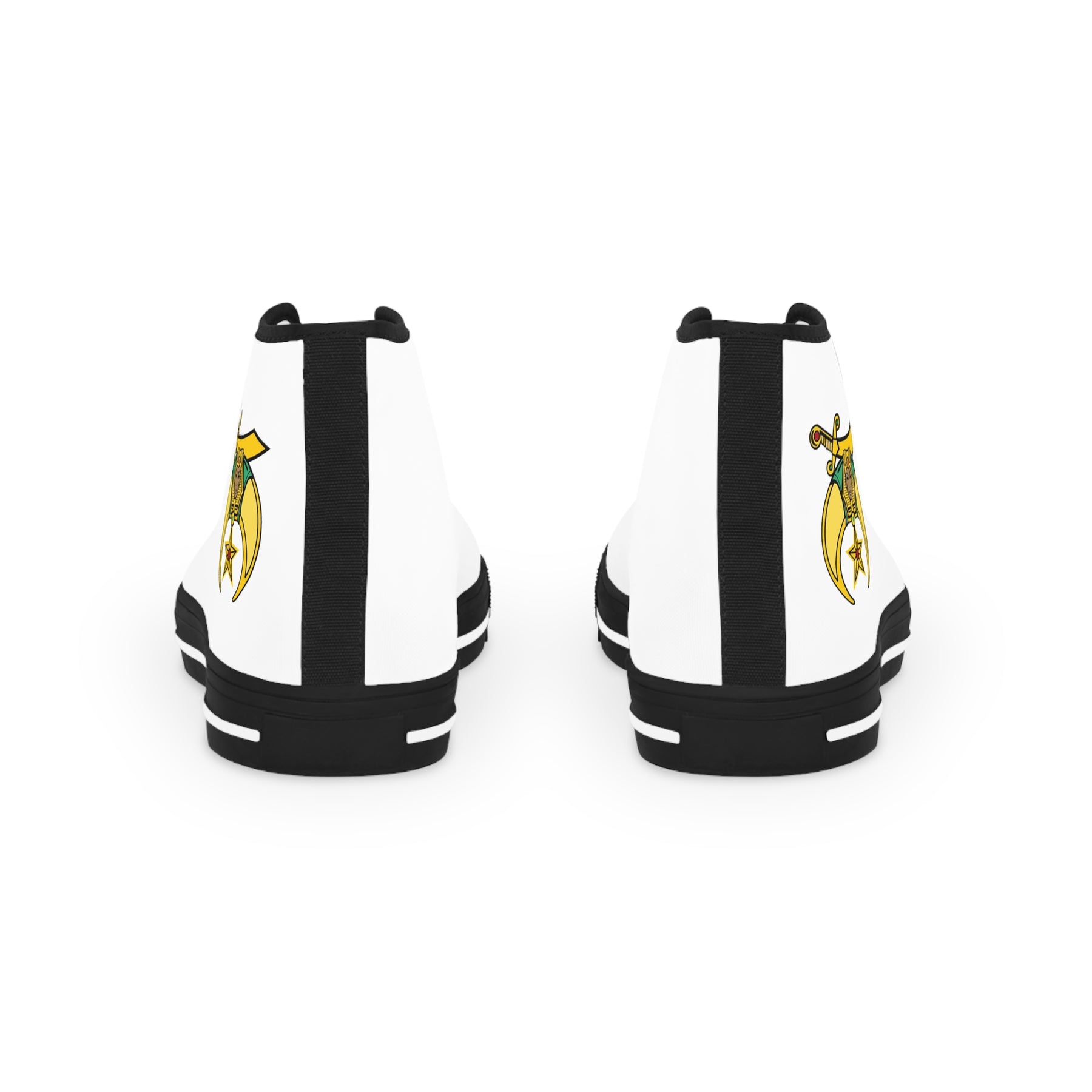 Daughters of Sphinx Sneaker - High Top Black & White - Bricks Masons