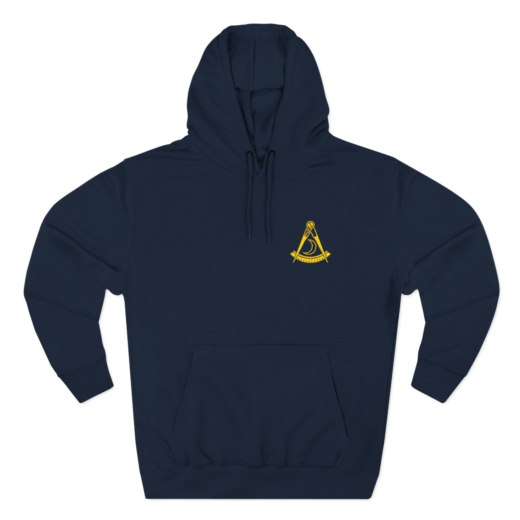 District Deputy Grand Master Blue Lodge Hoodie - Signature Front Emblem - Bricks Masons