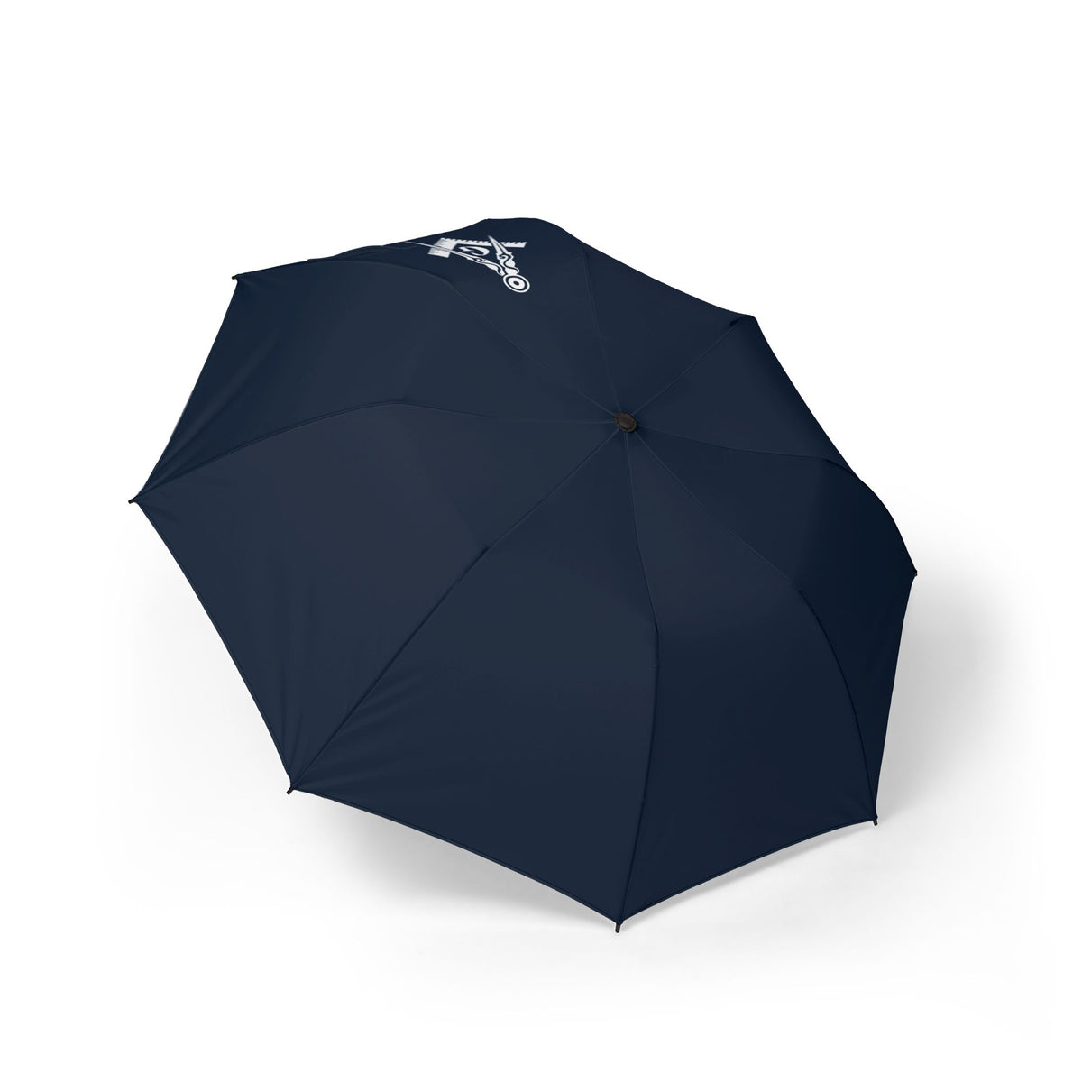 Master Mason Blue Lodge Umbrella - Dark Blue with Square & Compasses G - Bricks Masons