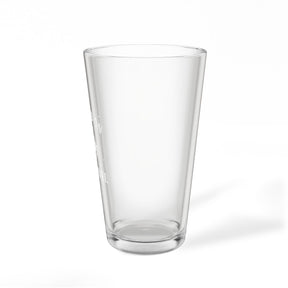 Master Mason Blue Lodge Pint Glass - Square & Compass G Served On The Level - Bricks Masons