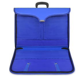 Past Master Blue Lodge Apron Case - Blue Leather MM, WM, Provincial - Bricks Masons
