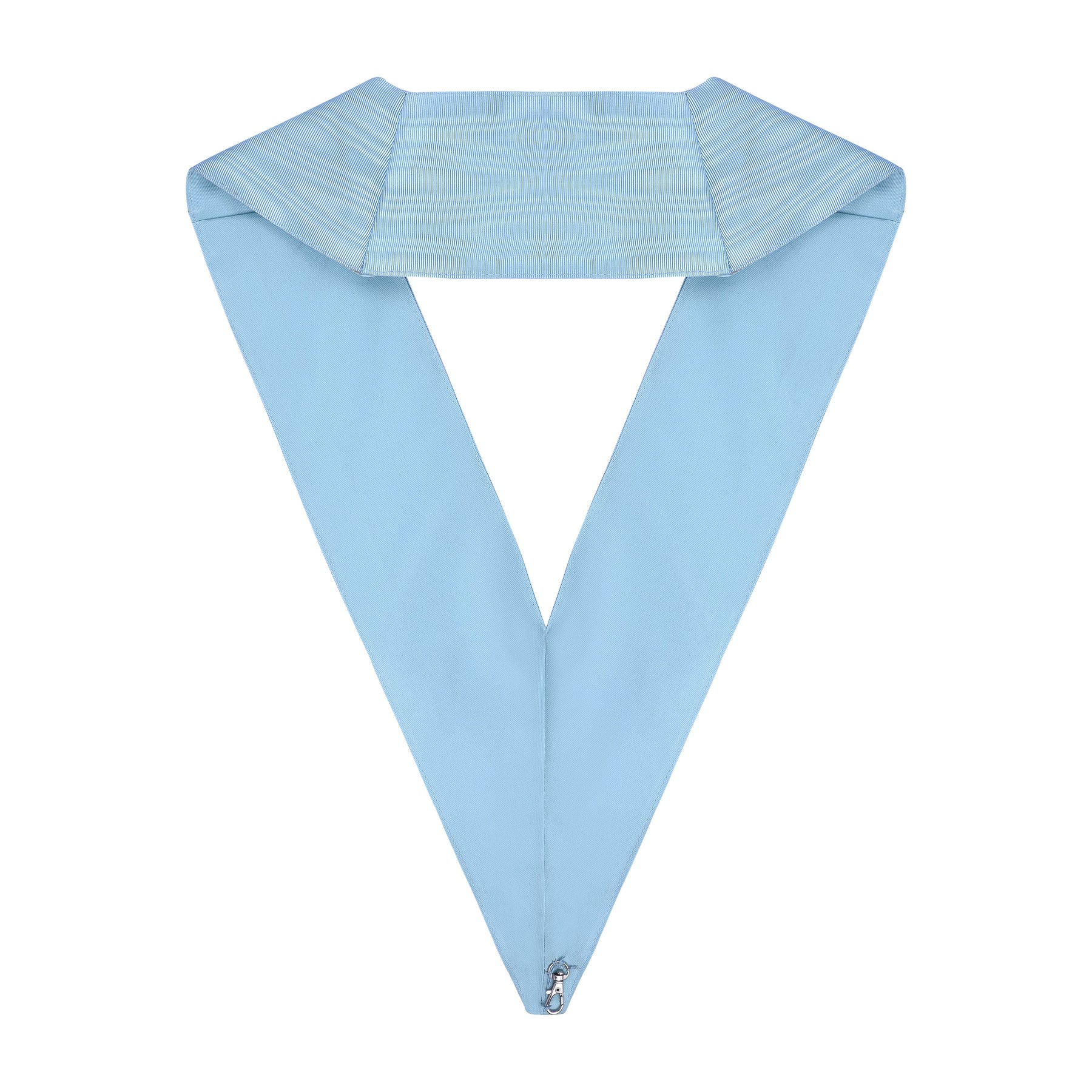 Past Master Craft English Regulation Collar - Turquoise Moire - Bricks Masons