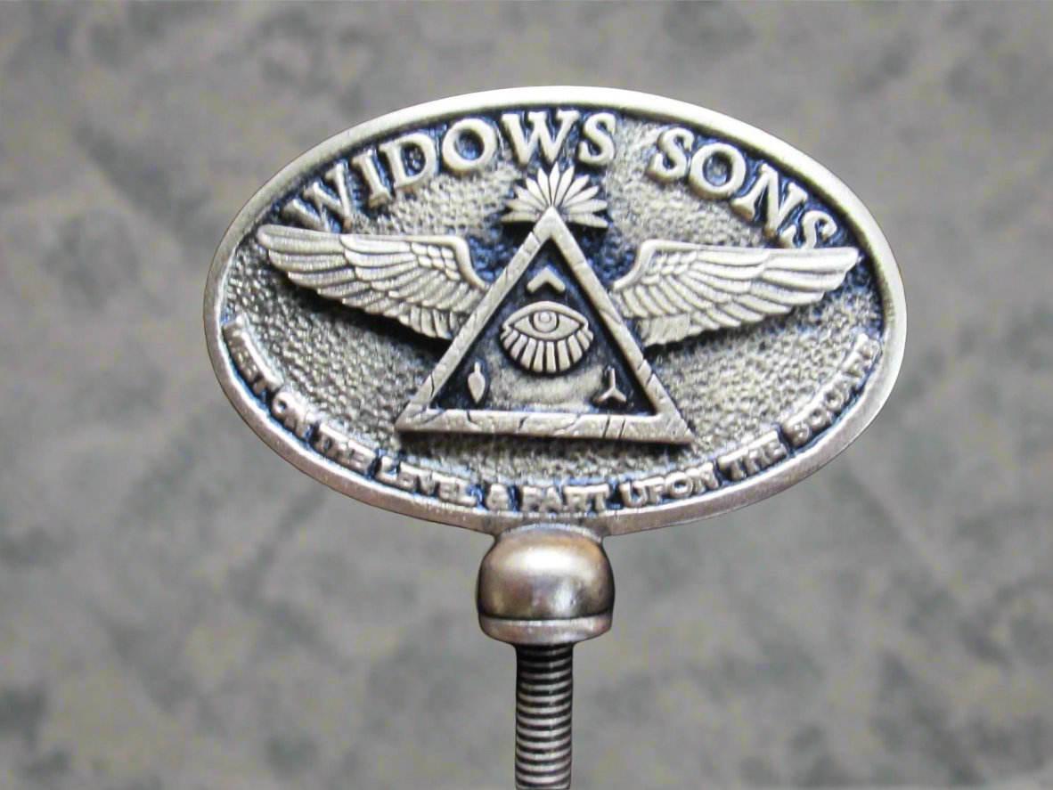 Widows Sons Hood Ornament - All Seeing Eye & Wings