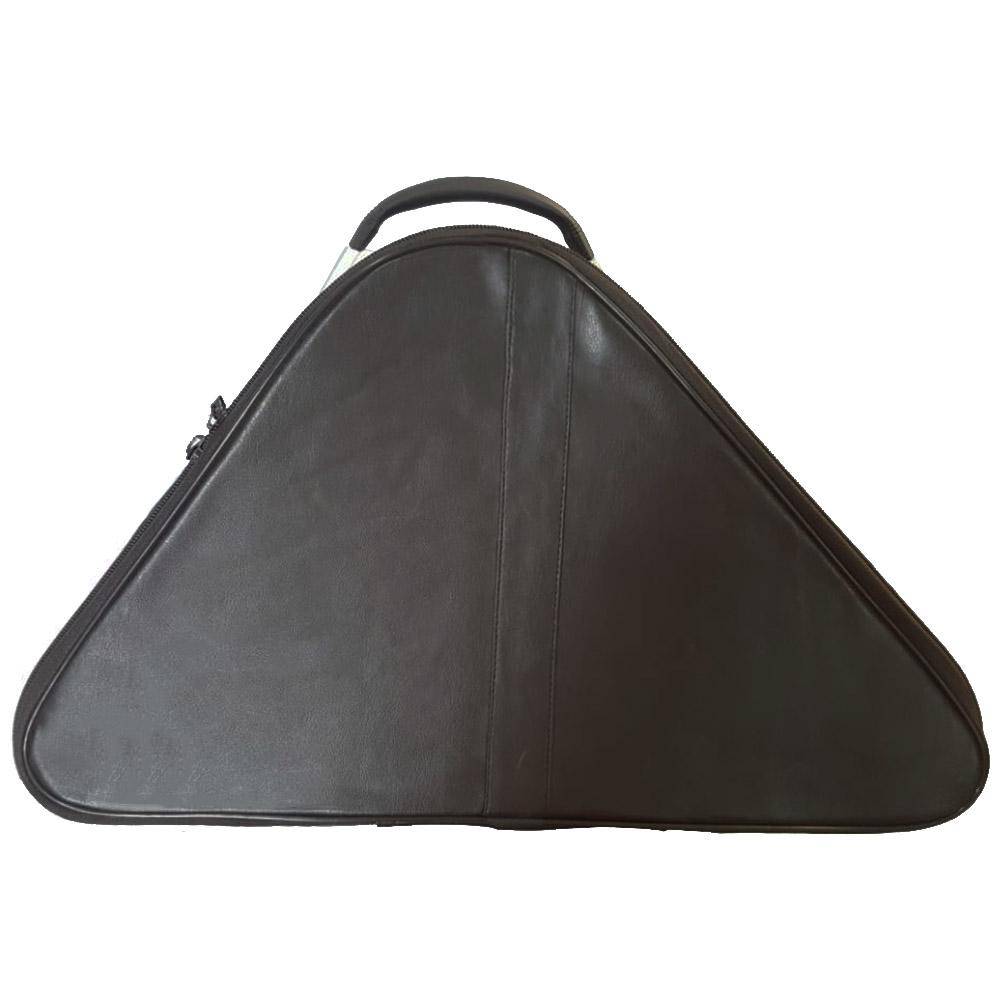 Masonic Chapeau Case - Black Leather