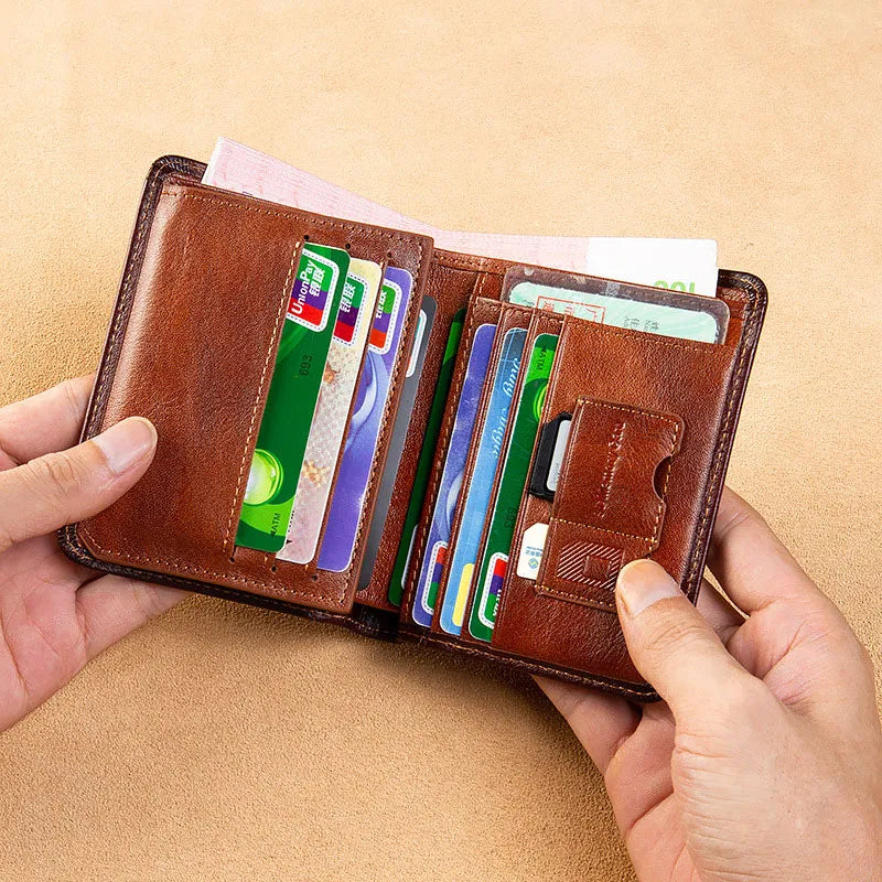 Widows Sons Wallet - High Quality Genuine Leather - Bricks Masons