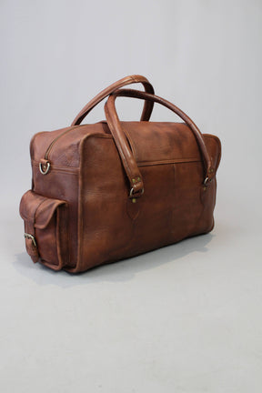 Royal Arch Chapter Travel Bag - Handmade Genuine Leather - Bricks Masons