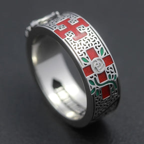 Shriners RING - 925 STERLING SILVER/ 14K REAL GOLD EAGLE - Bricks Masons