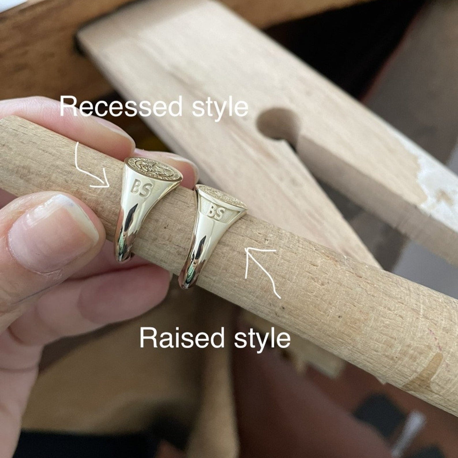 Master Mason Blue Lodge Ring - 10K To 18K Gold Free & Accepted Masons - Bricks Masons