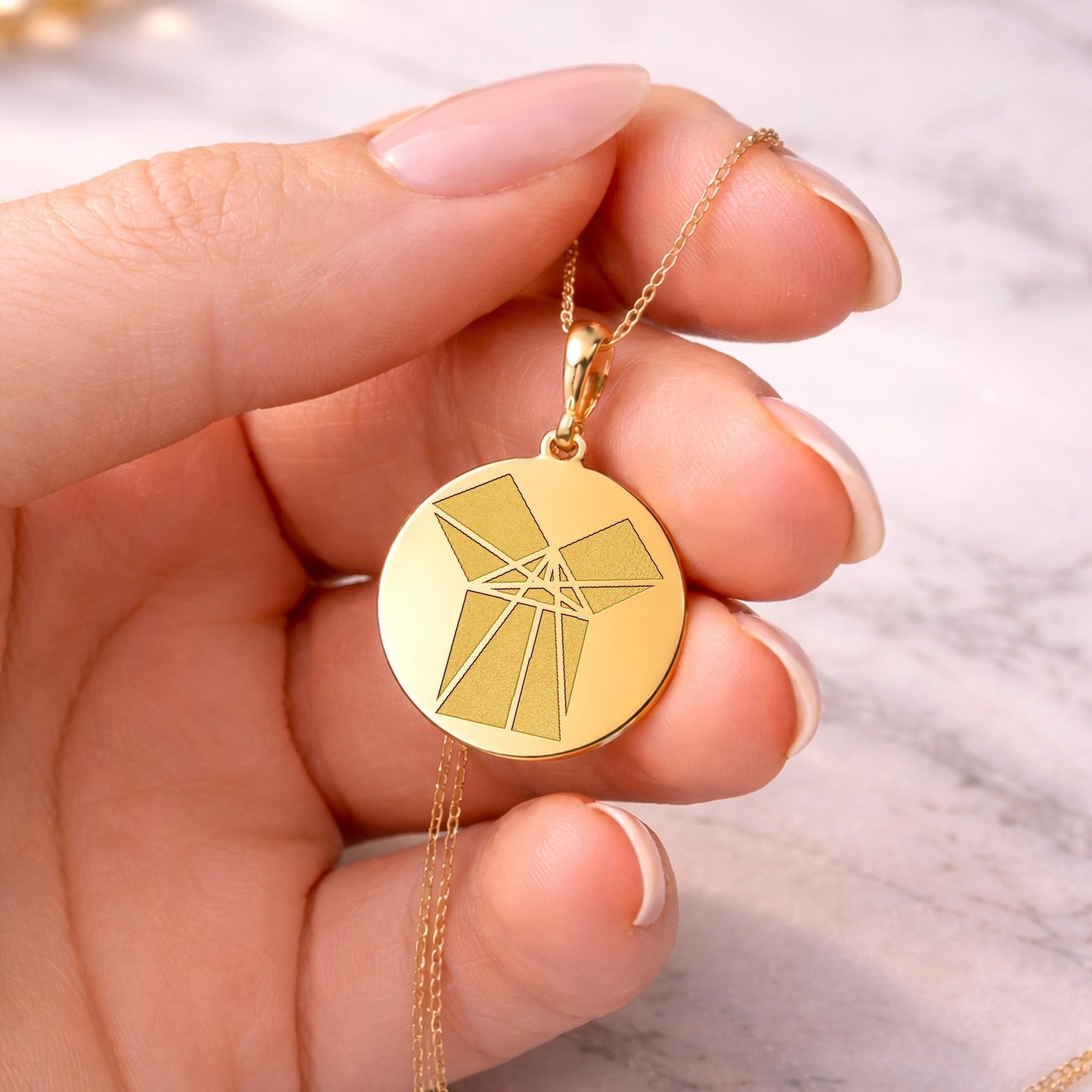 Masonic Necklace - The 47th Problem of Euclid - Bricks Masons