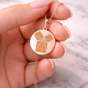 Masonic Necklace - The 47th Problem of Euclid - Bricks Masons