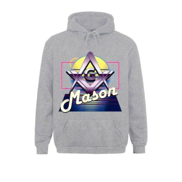 Master Mason Blue Lodge Hoodie - Square & Compass G (Multiple Colors)