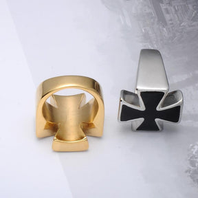 Knights Templar Ring - (Silver / Gold) - Bricks Masons