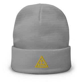 Royal Arch Chapter Beanie - Golden Embroidery