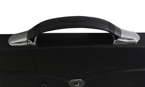 Master Mason Blue Lodge Apron Case - Black Leather MM, WM, Provincial - Bricks Masons