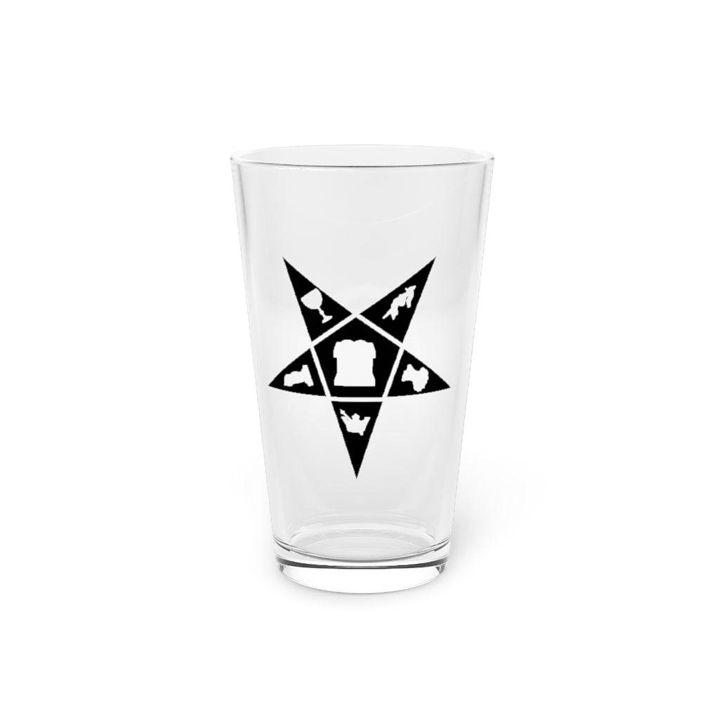 OES Pint Glass - 16oz - Bricks Masons