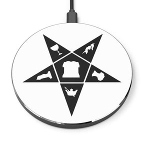 OES Wireless Charger - Black & White - Bricks Masons