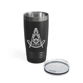 Past Master Blue Lodge Ringneck Tumbler - 20oz Various Colors - Bricks Masons