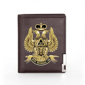 33rd Degree Scottish Rite Wallet - Credit Card Holder