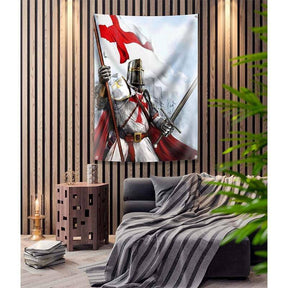 Knights Templar Commandery Flag - Printed