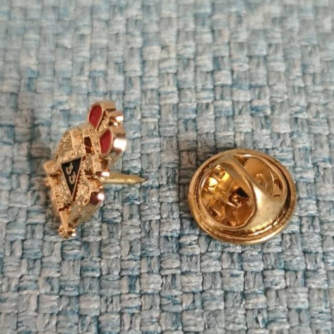 33rd Degree Scottish Rite Lapel Pin - Wings Down