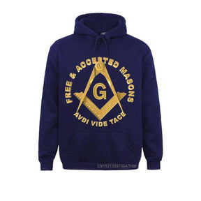 Master Mason Blue Lodge Hoodie - FREE & ACCEPTED MASONS (Multiple Colors)