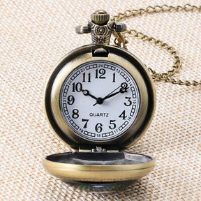 Master Mason Blue Lodge Pocket Watch - Full Hunter Vintage Design