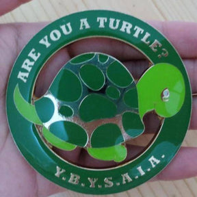 Masonic Car Emblem - ARE YOU A TURTLE? Y.B.Y.S.A.I.A.