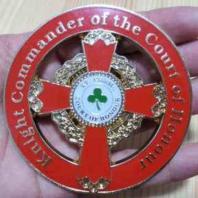 Knight Commander of the Court of Honour Scottish Rite Car Emblem - Medallion