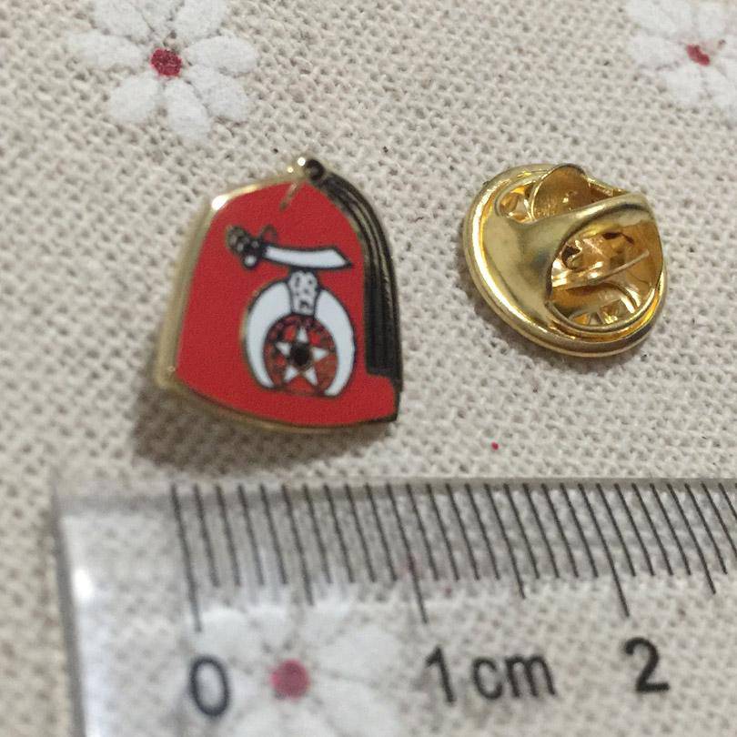 Shriners Lapel Pin - 2pcs Fez Hat