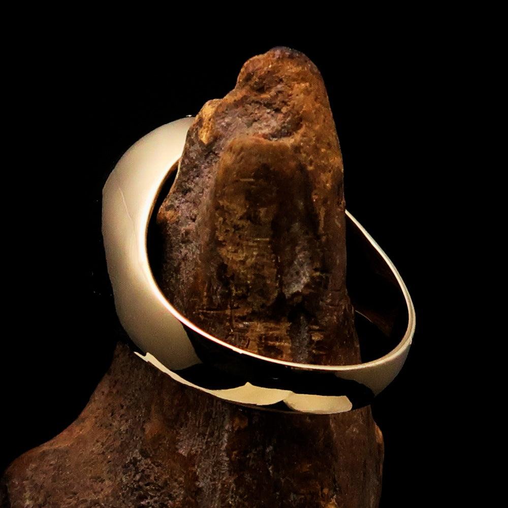 Royal Arch Chapter Ring - Blue Solid Brass - Bricks Masons