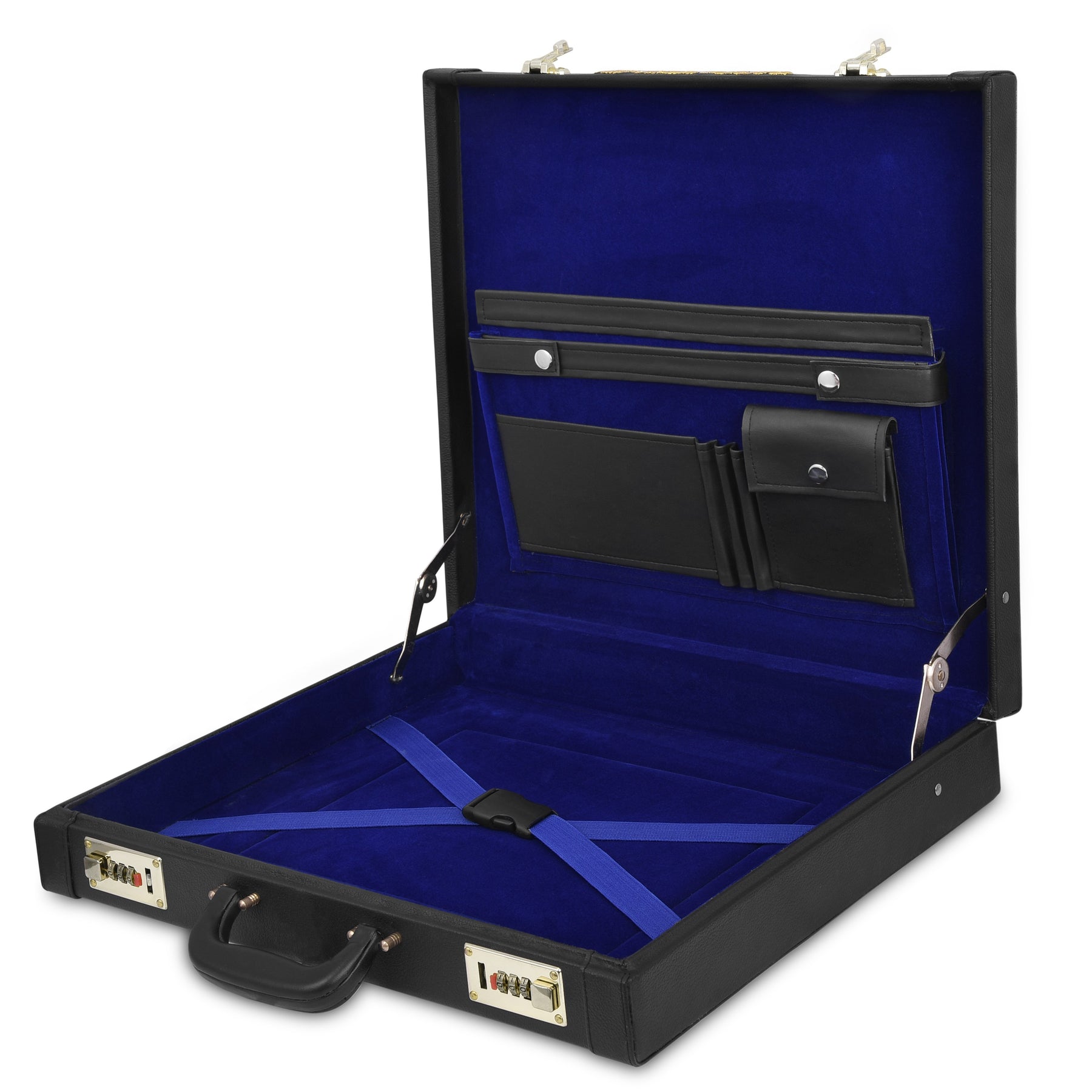Scottish Rite Apron Case - White Emblem Machine Embroidery Personalization Various Sizes & Materials - Bricks Masons