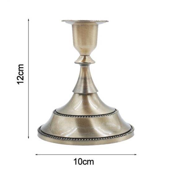 Universal Candle Holder - Metal Bronze - Bricks Masons