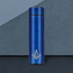 Master Mason Blue Lodge Vacuum Flask - Various Colors - Bricks Masons