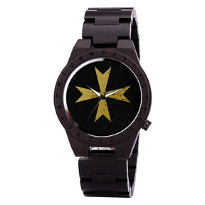 Order Of Malta Commandery Wristwatch - Various Colors - Bricks Masons