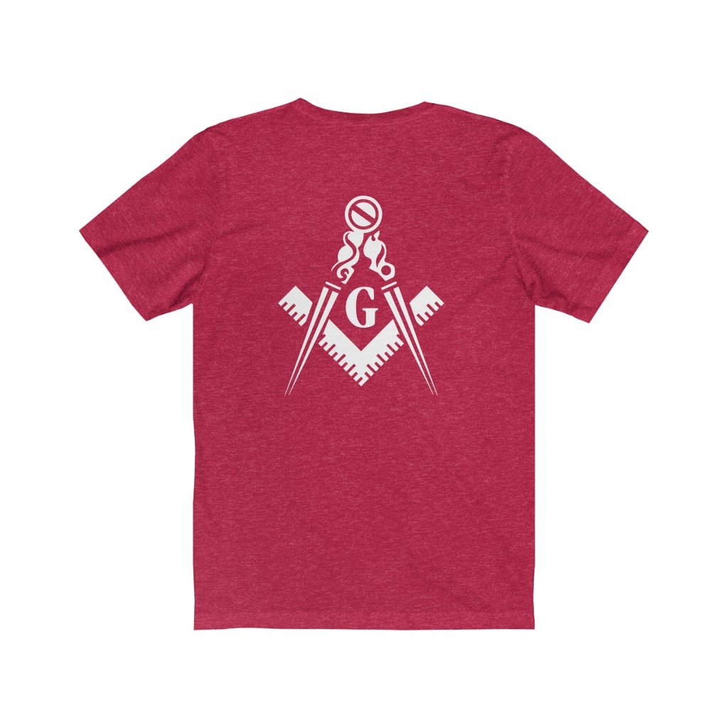 Masonic T-Shirt - Four Cardinal Virtues - Bricks Masons