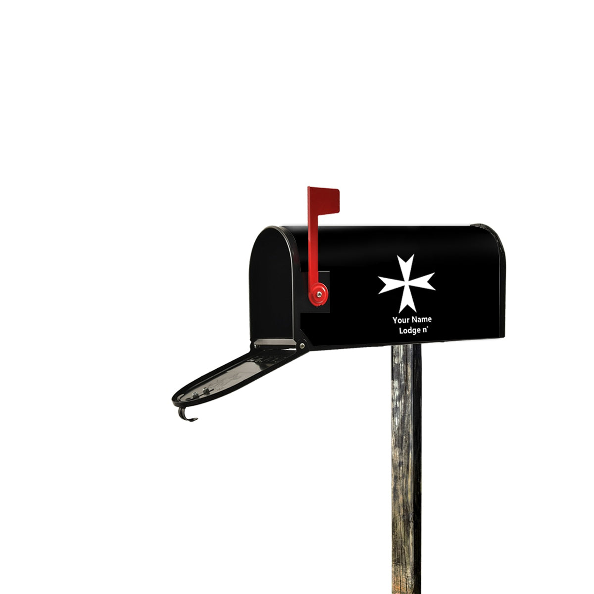 Order of Malta Mailbox Cover - Magnetic & Waterproof - Bricks Masons