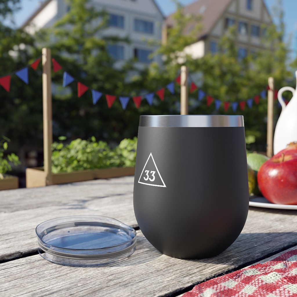 33rd Degree Scottish Rite Vacuum Cup - Various Colors - Bricks Masons