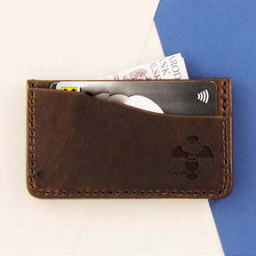 33rd Degree Scottish Rite Wallet - Wings Down Dark Brown - Bricks Masons