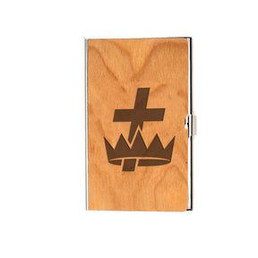 Knights Templar Commandery Business Card Holder - (RFID Protection) - Bricks Masons