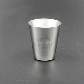 Knights Templar Commandery Cups - Stainless Steel - Bricks Masons